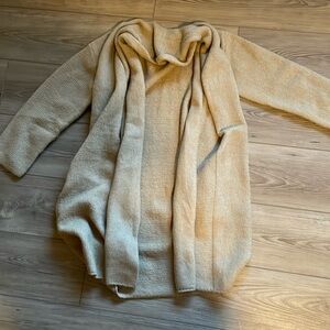 Tan cardigan